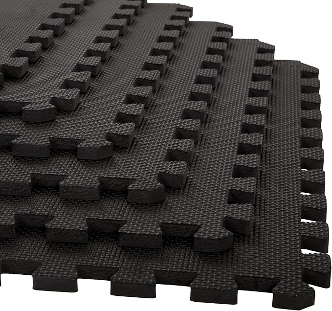 Foam Mat Floor Tiles, Interlocking EVA Foam Padding by Stalwart – Soft Flooring for Exercising,... | Amazon (US)