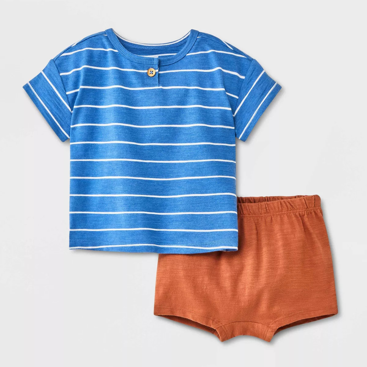 Baby Boys' Striped Top & Bottom Set - Cat & Jack™ | Target