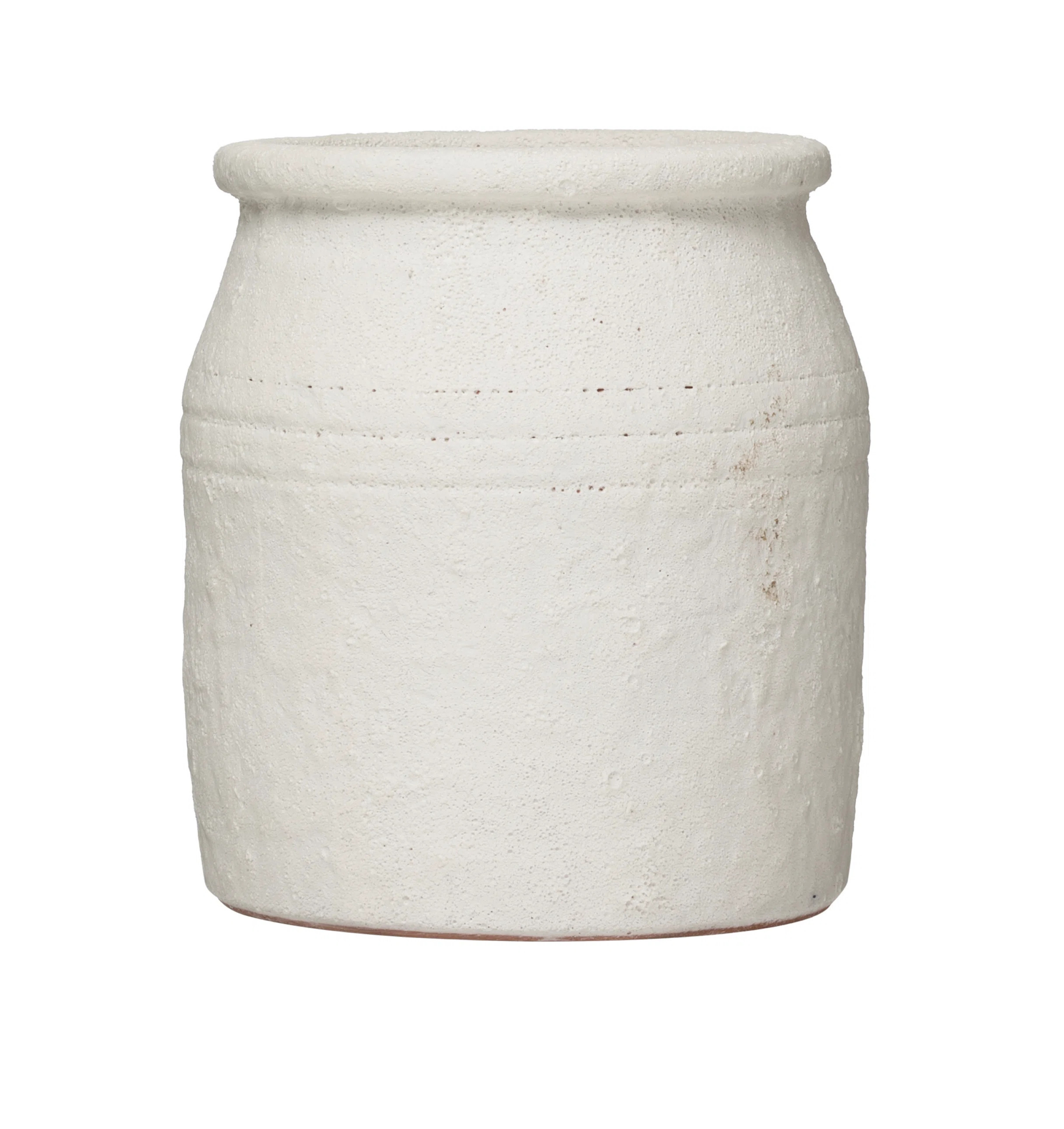 Decorative Coarse Terracotta Utensil Crock | Wayfair Professional