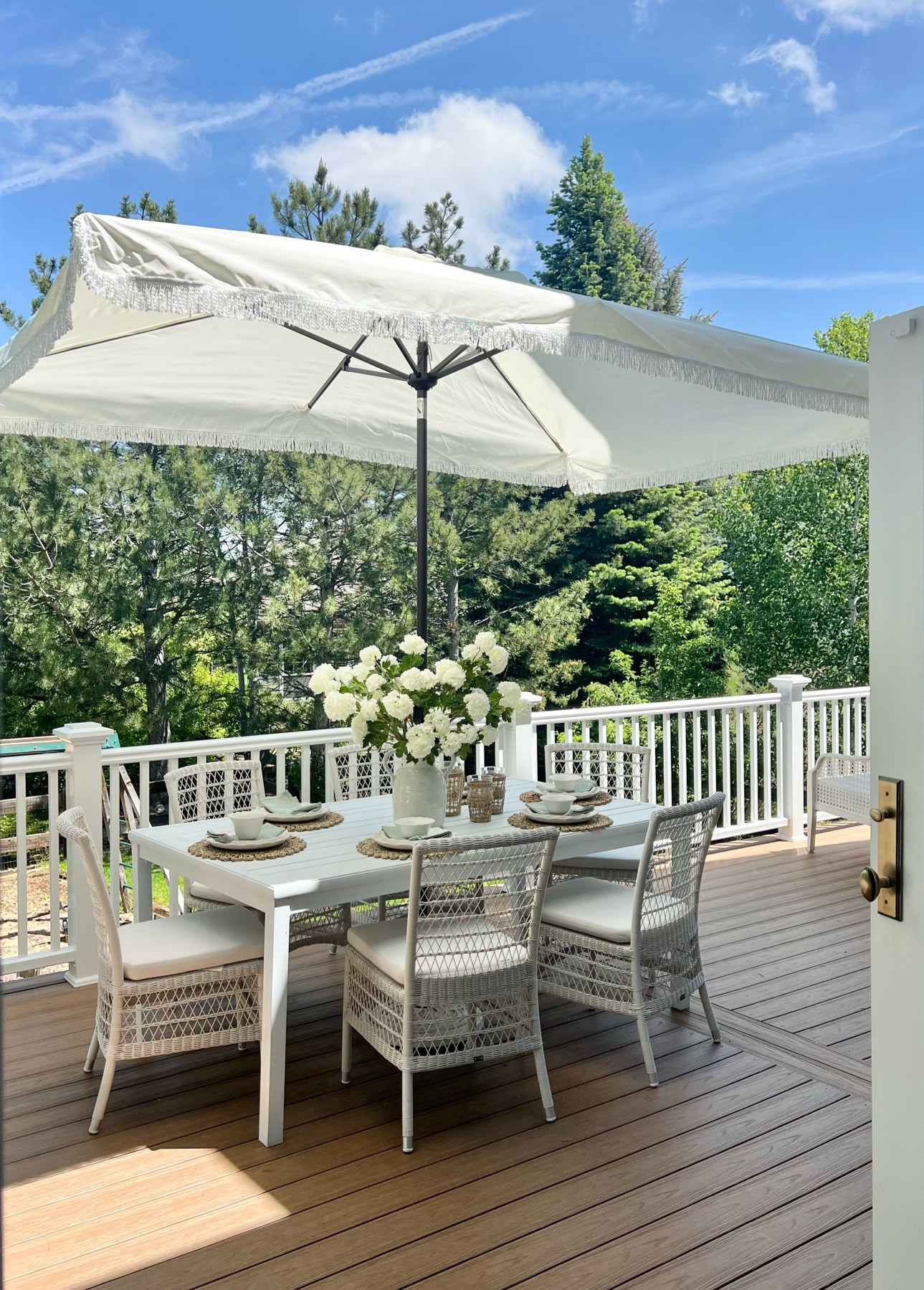 Shop my outdoor dining space  and other similar styles!!  🤍🌳

#LTKSeasonal #LTKHome #LTKStyleTip