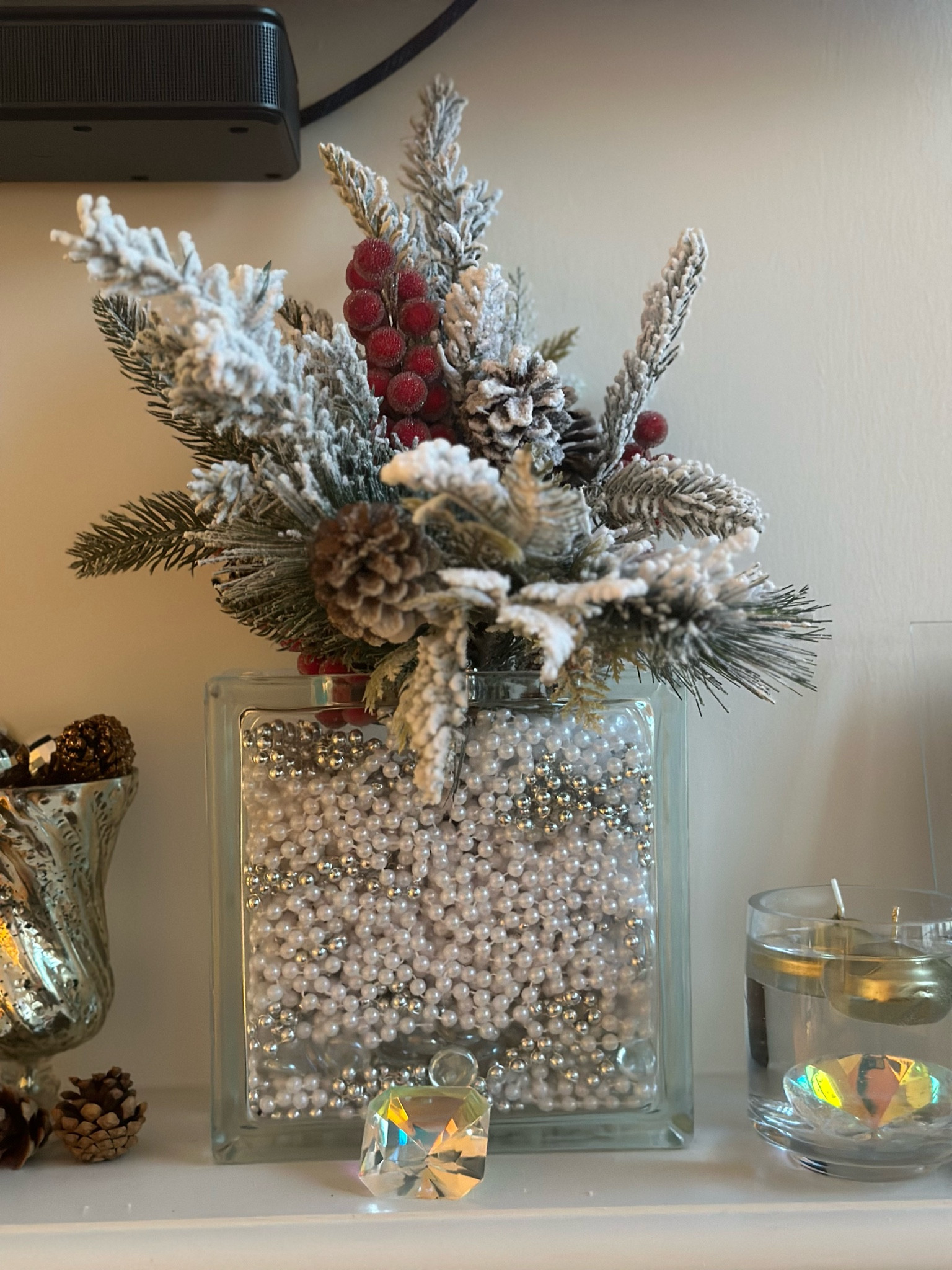 DIY Christmas Centerpiece  

#LTKHoliday #LTKSeasonal #LTKhome