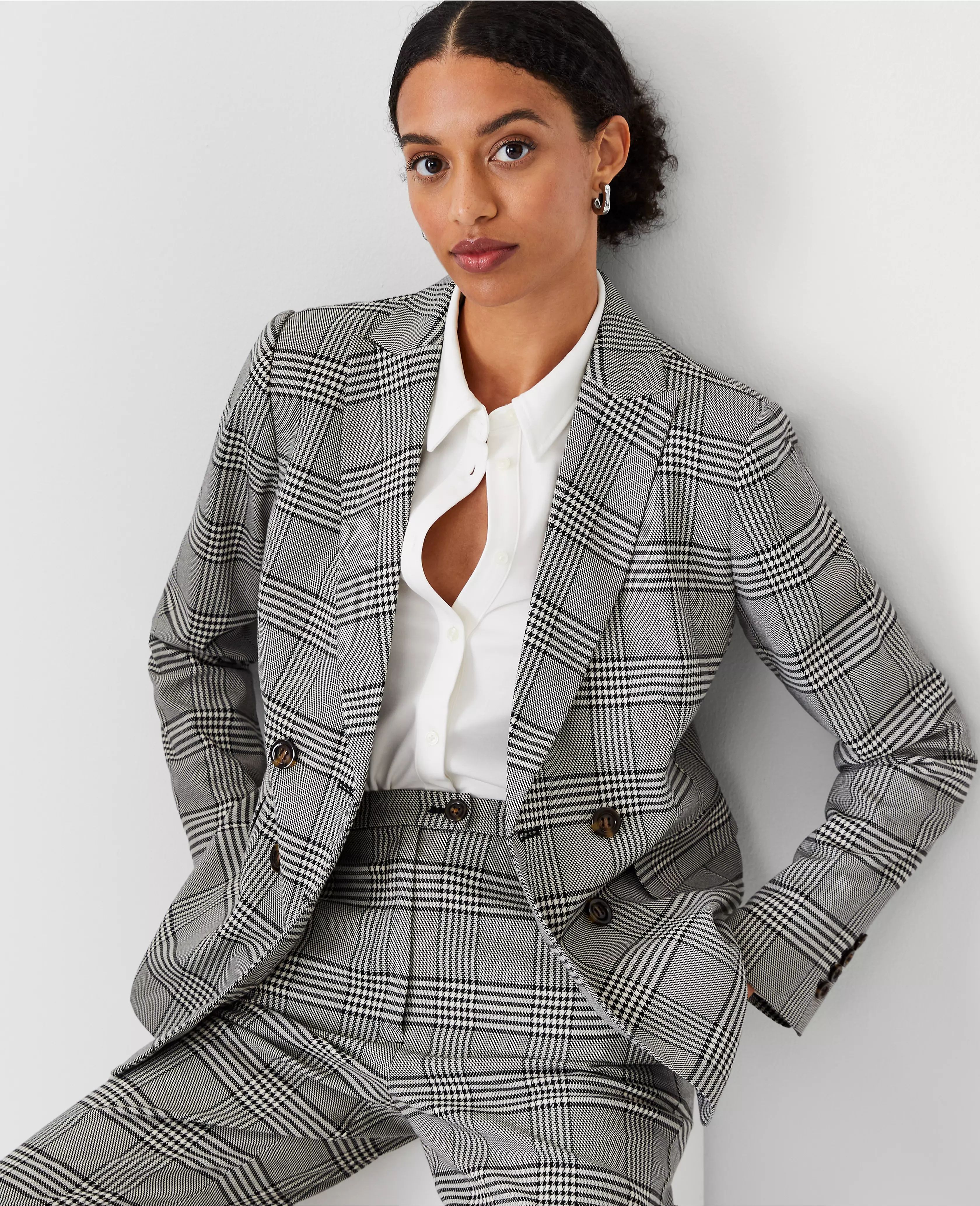 The Fitted Double Breasted Blazer | Ann Taylor (US)