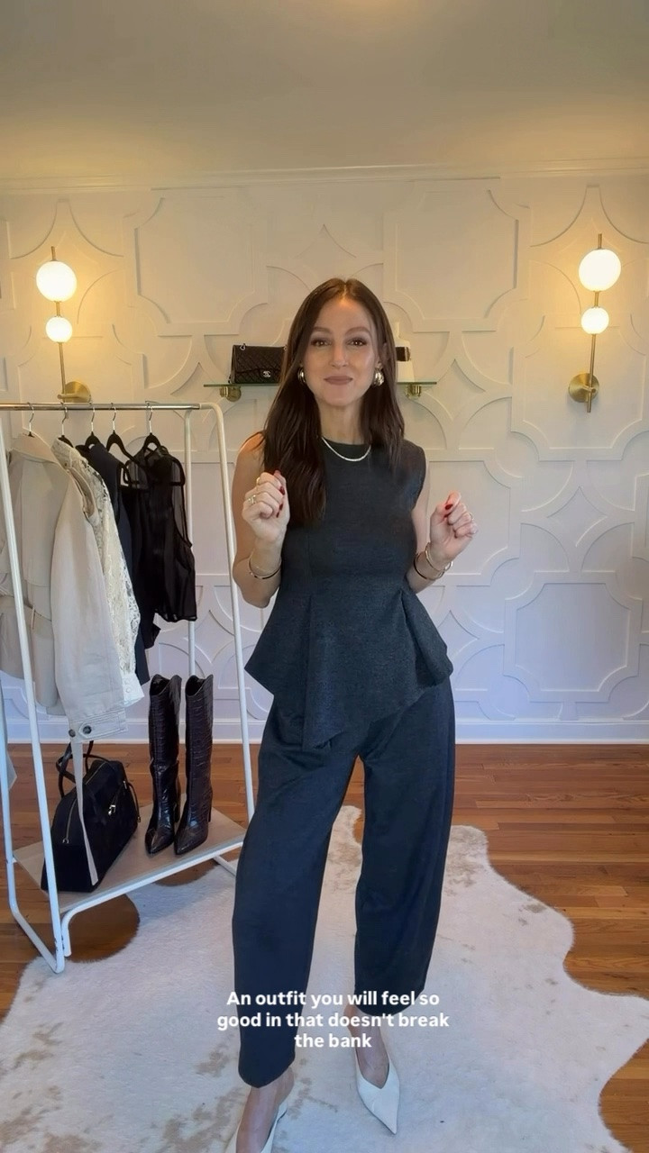 A perfect pre-fall set for $85 that can be worn as separates and is as comfy as pajamas?! Yes, please! True to size and I linked bags I’d style it with, too!

#LTKootd #LTKOver40 #LTKSeasonal