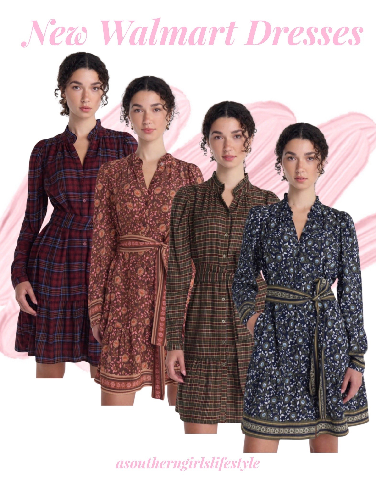 New right at $25 Fall Dresses from my favorite new Walmart brand! Plaids, florals & more! Add booties, boots or mules! 

Scenario Women's Drop Waist Mini Dress with Long Sleeves, Sizes XS-XXXL

Walmart Fashion. Fall Outfits Women. Fall Dresses. Workwear. Fall Fashion Hauls #LTKPetite

#LTKSeasonal #LTKgrwm #LTKootd