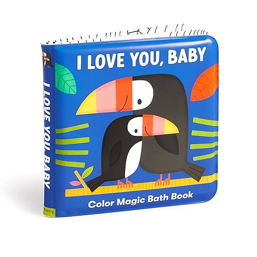 I Love You, Baby – Waterproof Color Changing Magic Bath Book for Babies and Toddlers | Amazon (US)