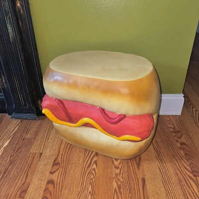NEW Hot Dog Stool Small Table Display Tik Tok Viral Food & Drink Bar Decor  | eBay | eBay US
