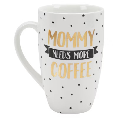 Pearhead 22oz Ceramic Mug - "Mommy Needs More Coffee" | Target