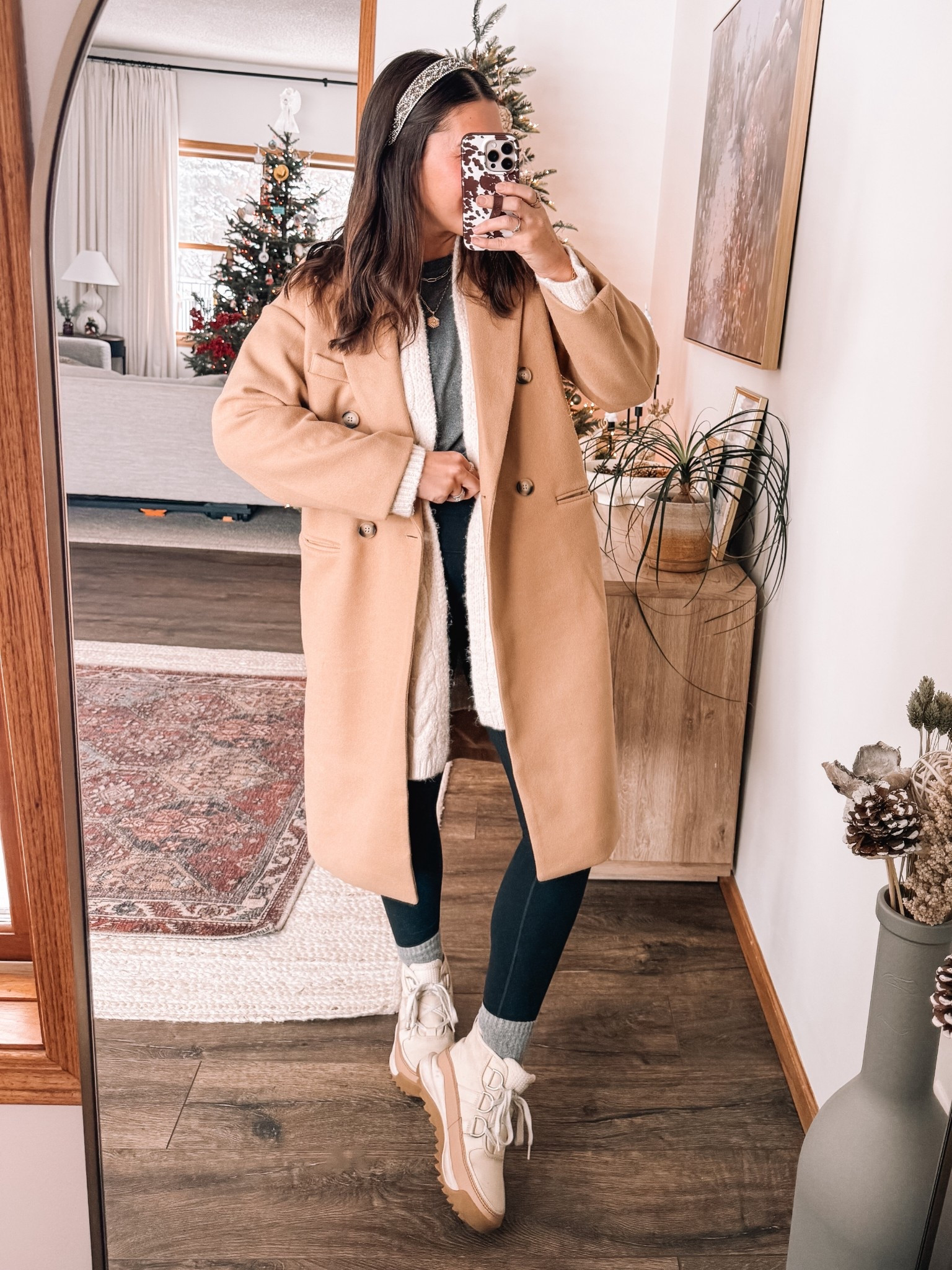 Cozy winter outfit. Jacket is a new staple & the knit cardigan underneath the perfect oversized cardigan for all the winter outfits.


#LTKSeasonal #LTKHoliday #LTKFindsUnder50