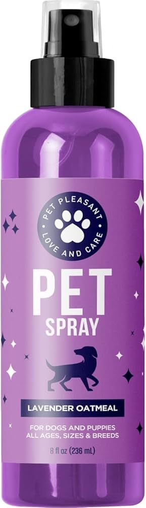 Lavender Oil Dog Deodorizing Spray - Dog Spray for Smelly Dogs and Puppies and Dog Calming Spray ... | Amazon (US)