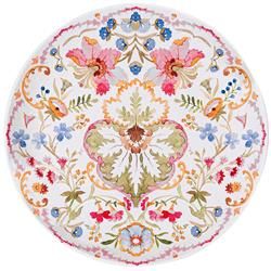 Juliska Sofia French Country Floral Pattern Melamine Dinner Plate | Kathy Kuo Home