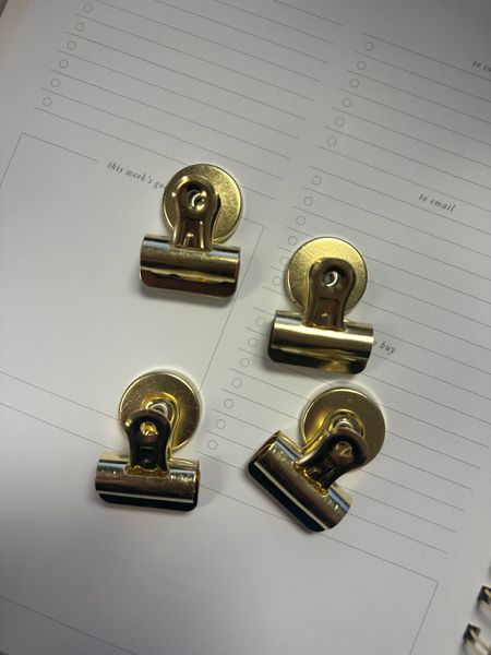 Magnetic gold clips

#LTKfindsunder50