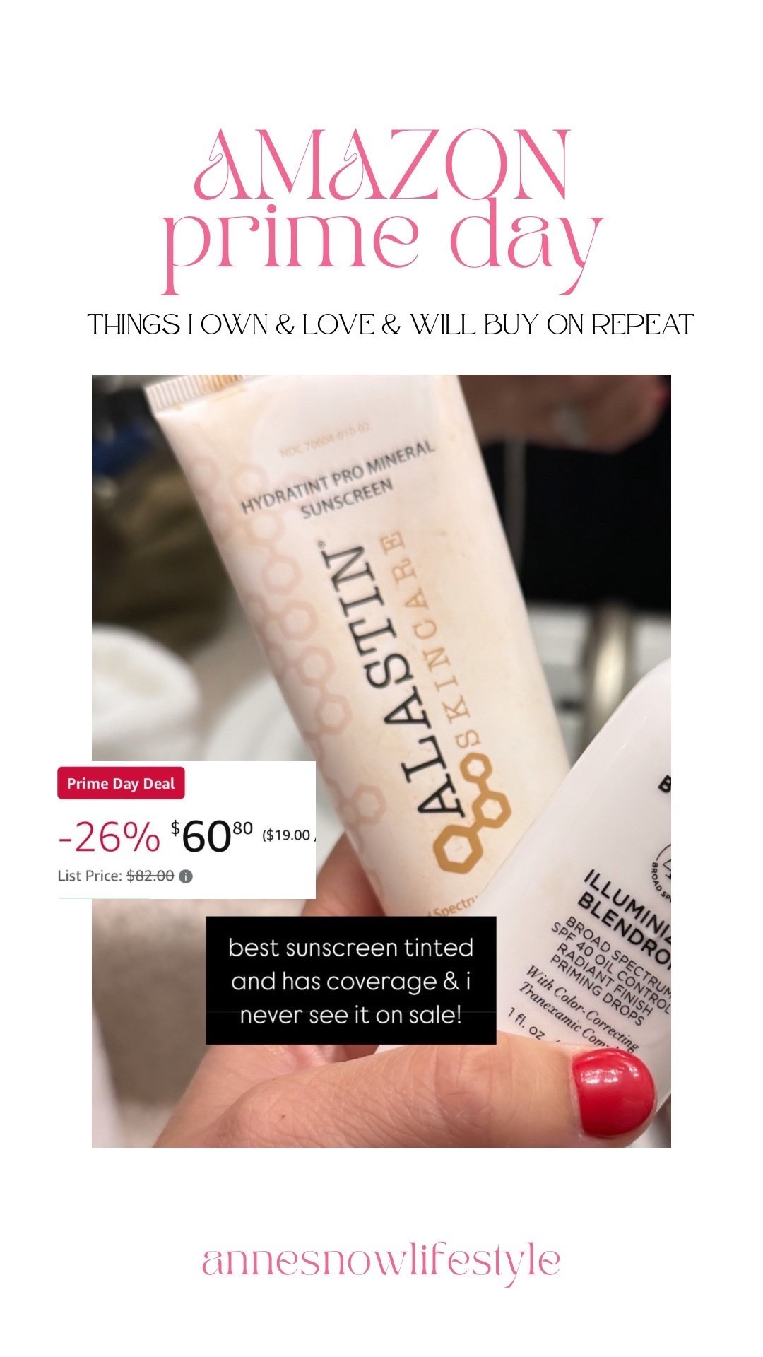 BEST tinted moisturizer + sunscreen with prime day prices 

#LTKBeauty #LTKFindsUnder100 #LTKSaleAlert