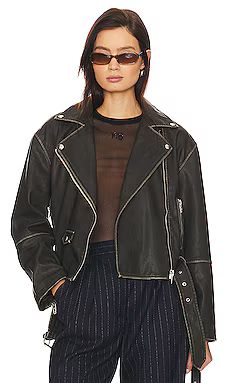 BLANKNYC Leather Jacket in A-list from Revolve.com | Revolve Clothing (Global)