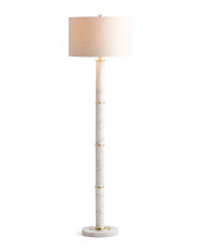 64in Bryce Marble Floor Lamp | Marshalls