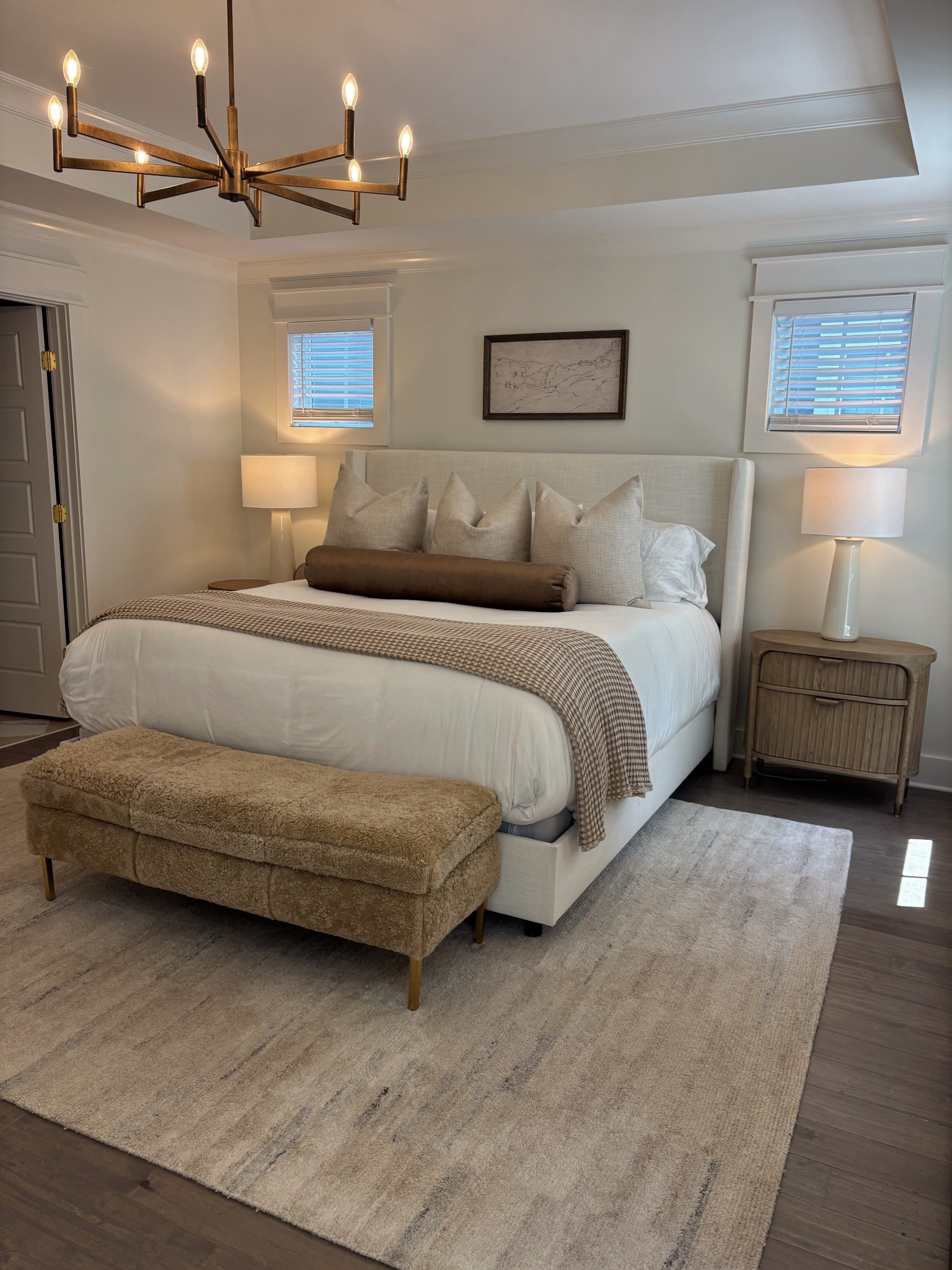 My bed is on sale for the Wayfair sale  🤍 sizes of everything below!

Neutral bedroom 🤍
BED - KING
RUG - 9x12
BOLSTER PILLOW - 8x48
BOLSTER COVER - 8x48
BEIGE PILLOW COVERS - 26x26
INSERTS - 28x28




Neutral bedroom decor 
Organic modern bedroom
Wayfair bed 
Velvet bolster 
Brass gold light Fixture chandelier 
Fur shearling end of bed bench 
Bedroom inspo
Bedroom goals 

#LTKHome