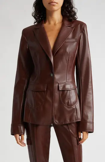 Cinq à Sept Louisa Faux Leather Jacket | Nordstrom | Nordstrom