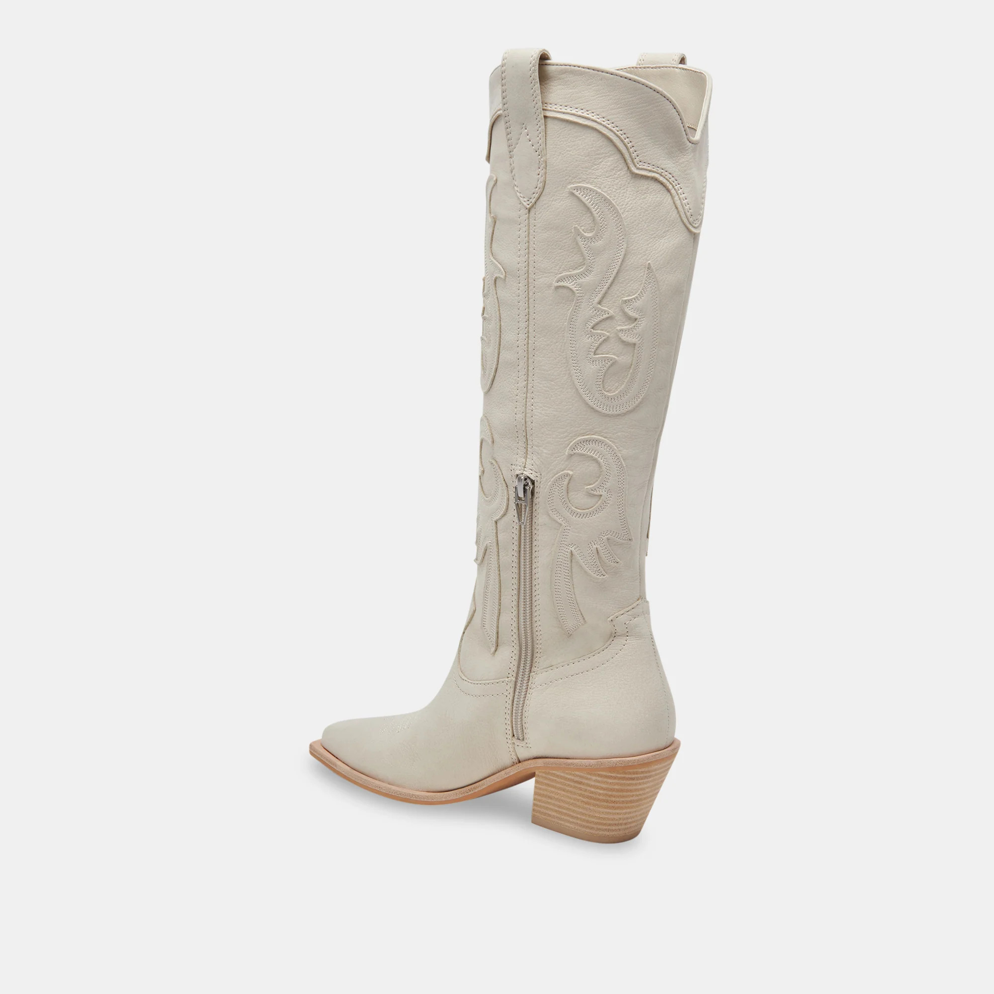 SAMSIN BOOTS IVORY NUBUCK | DolceVita.com