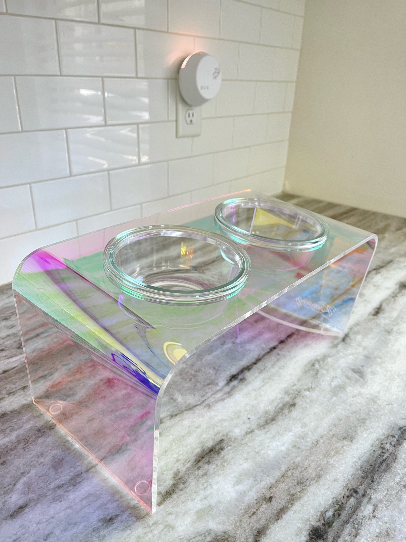 aesthetic amazon dog bowl set✨prettiest holographic, anti-slip & elevated  for better/safer eating 🤍 (1st link’s exact) 

aesthetic pet finds, elevated bowl set, amazon must haves, puppy aesthetic finds, aesthetic amazon must-haves, amazon home finds, spring home finds, dog mom, dog aesthetic, aesthetic modern pet bowl 

#LTKfindsunder50 #LTKU #LTKhome #LTKstyletip #LTKSeasonal #LTKsalealert #LTKfamily