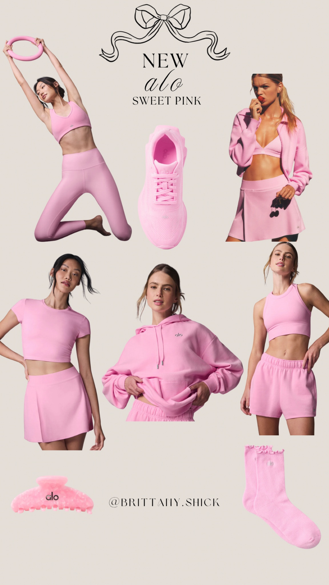 Alo New Arrivals Sweet Pink - air lift leggings sports bra socks lettuce ruffle socks tennis outfit skirt skort tee sweatshirt sneakers workout sweatshirt Valentine’s Day Pilates princess gym mom outfit ootd 

#LTKFitness #LTKActive #LTKStyleTip