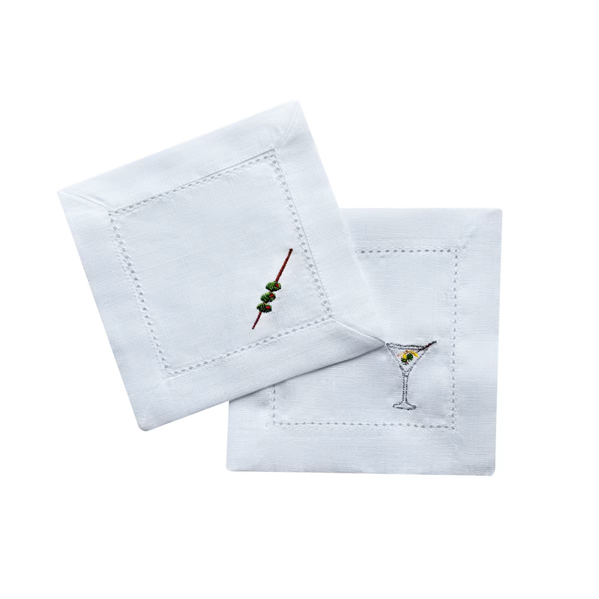 Martini & Olives Cocktail Napkins | Wolf & Badger