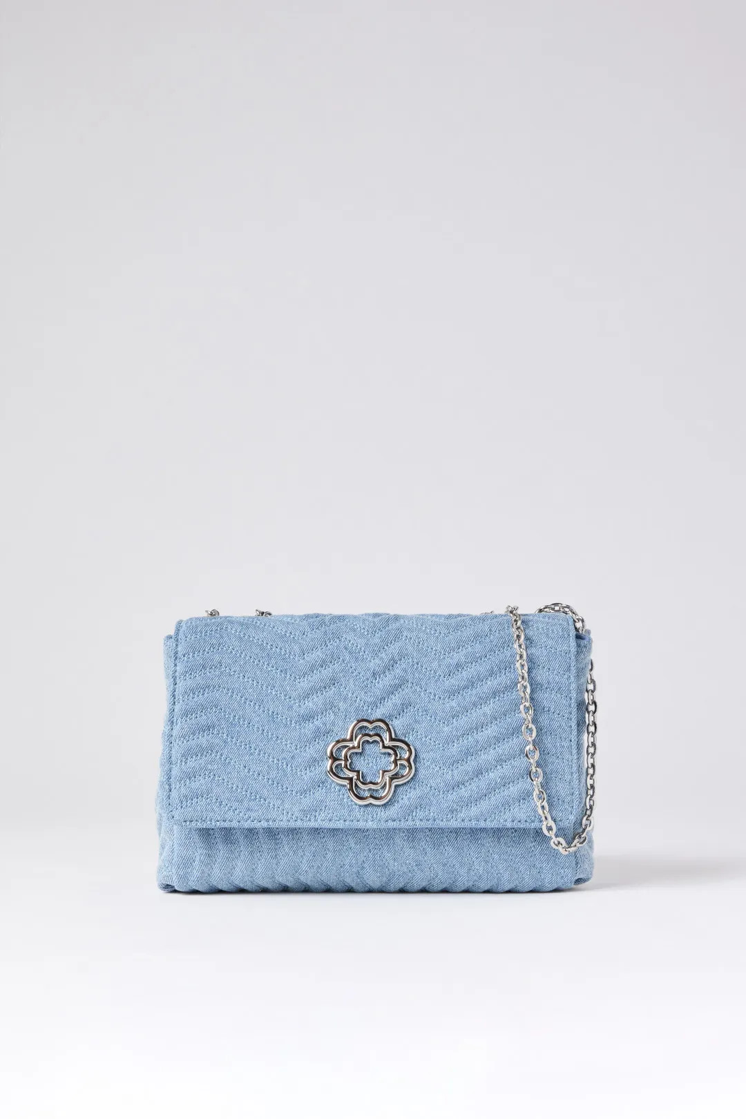 Cloverbloom Denim Handbag | Rent the Runway
