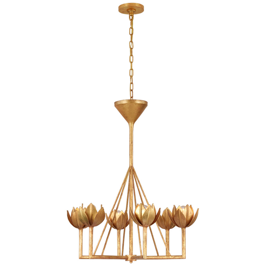 Alberto Small Single Tier Chandelier | Visual Comfort