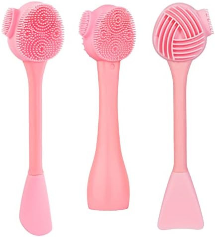 4 Pack Silicone Face Scrubber, Beomeen Facial Cleansing Brush Soft Silicone Facial Exfoliation an... | Amazon (US)