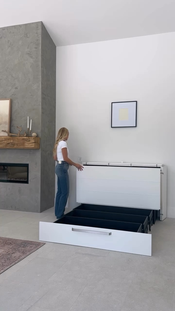 We wanted a guest-ready space without giving up our open, airy room. These queen cabinet beds make it possible.

By day the room feels open and bright. By night the beds pull out, queen-sized and ready for guests, with drawers for pillows and blankets. Everything stays neat and easy to access.

It’s a simple solution to turn any room into a stylish, flexible guest space.



#LTKFamily #LTKSaleAlert #LTKHome