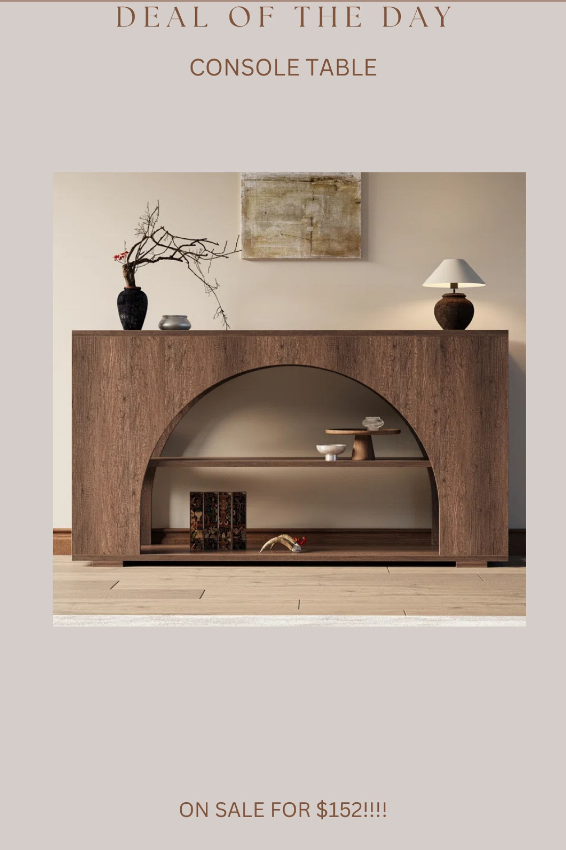 Brand new console table!!!!! Review photos are stunnnning!!! Such a unique style 😍😍😍 



#LTKStyleTip #LTKSaleAlert #LTKHome