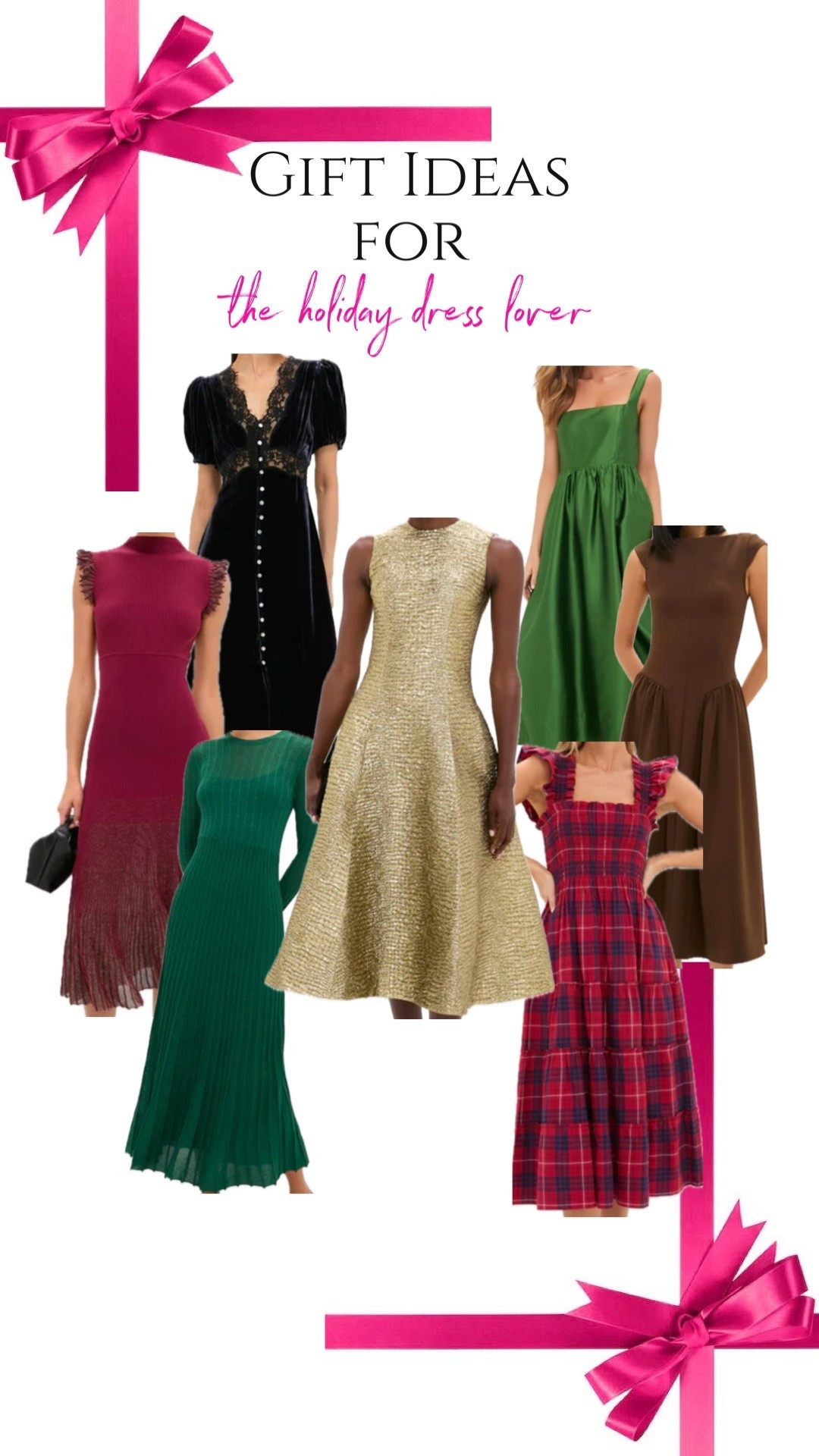 Holiday ready?
These dresses from Tuckernuck will turn your festive looks up a notch! Cute, comfy, and shiny! The perfect combination for a Christmas or New Year’s look 

#LTKGiftGuide #LTKSaleAlert #LTKHoliday