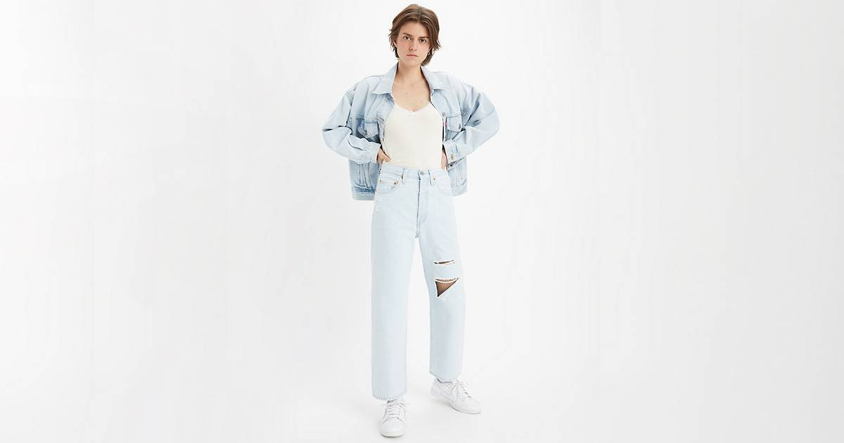 Ribcage Straight Ankle Women's Jeans - Light Wash | Levi's® US | LEVI'S (US)