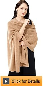 Soft Cashmere Blend Wrap Chic Scarf Stole for Women Wayfarer Travel Extra Large 87"x28" | Amazon (US)