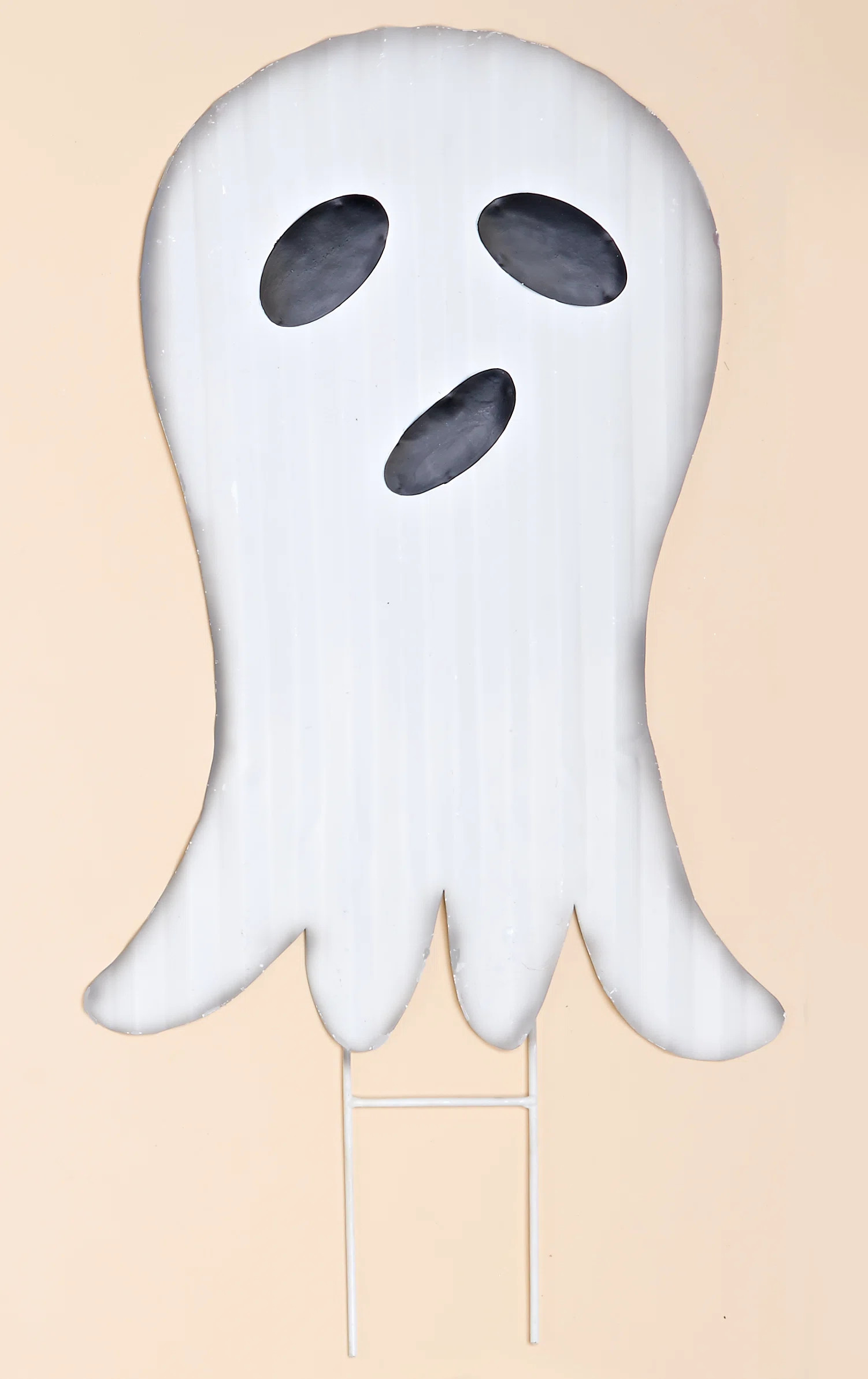 27" Halloween Metal Ghost Garden Stake | Wayfair North America