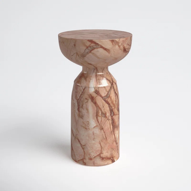 Joss & Main Jolie Concrete Pedestal End Table "& Reviews" | Wayfair | Wayfair North America