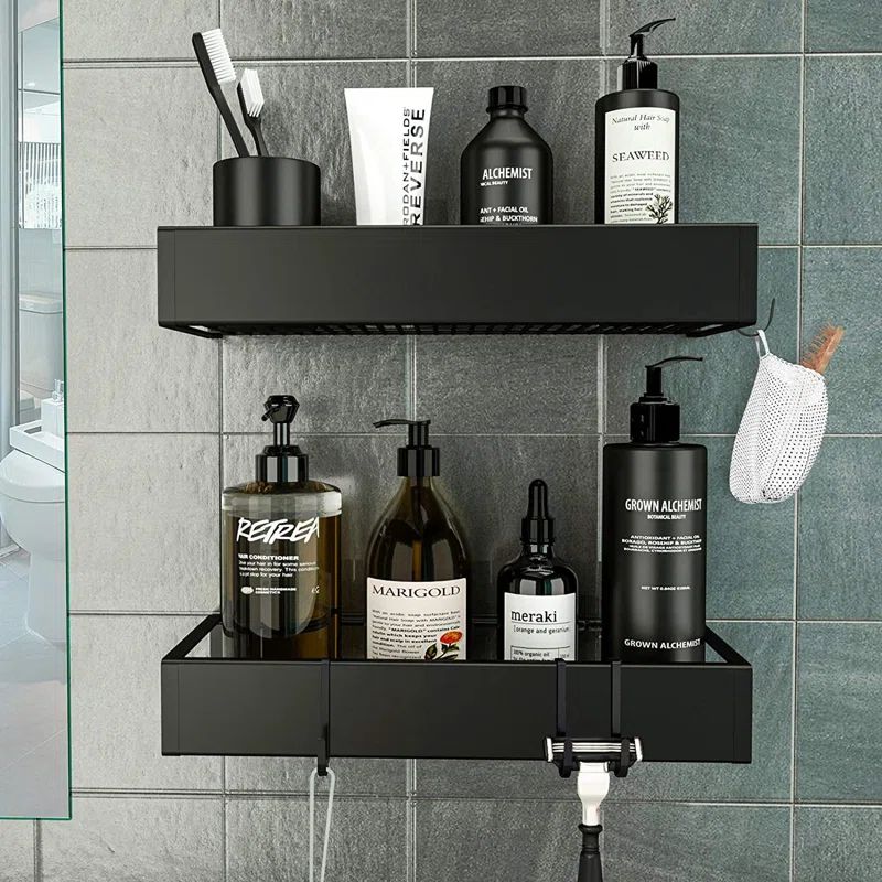 Callula Adhesive Mount Stainless Steel Shower Caddy | Wayfair North America