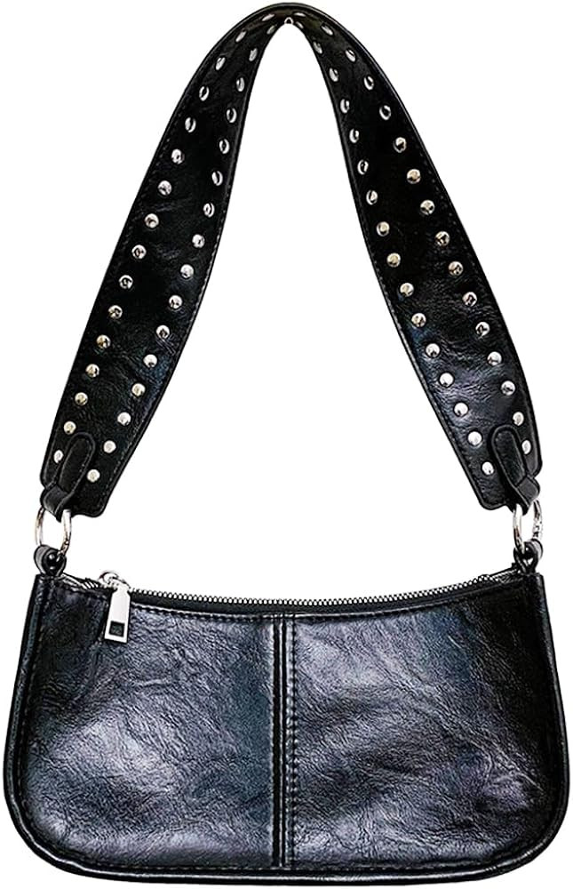2025 Shoulder Bags for Women Purse Y2K Trendy Purse Studded Shoulder Crossbody Bag Vegan Leather ... | Amazon (US)