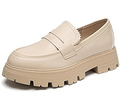 Cestfini Platform Chunky Loafers for Women | Amazon (US)