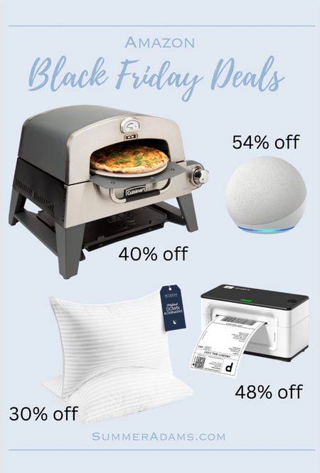 This pizza oven is on the top of my list! Such a great gift idea for him! These Beckham pillows are my favorite ever. Echo dot on a huge discount and this label printer can’t be passed up if you have a home business or online store.

#LTKGiftGuide #LTKhome #LTKCyberWeek