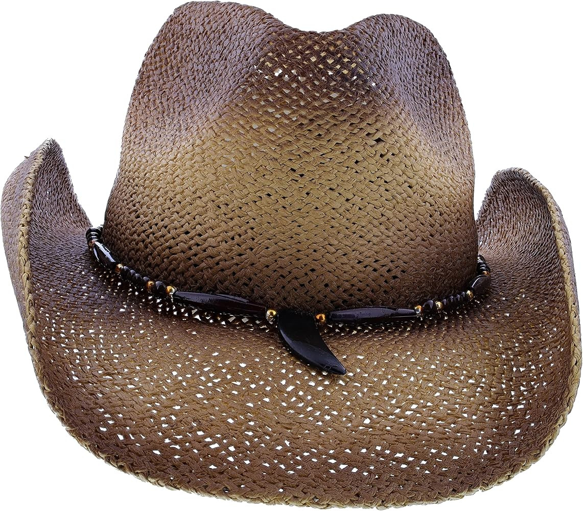 Peter Grimm Men's Lobo Natural Fiber Cowboy Hat | Amazon (US)