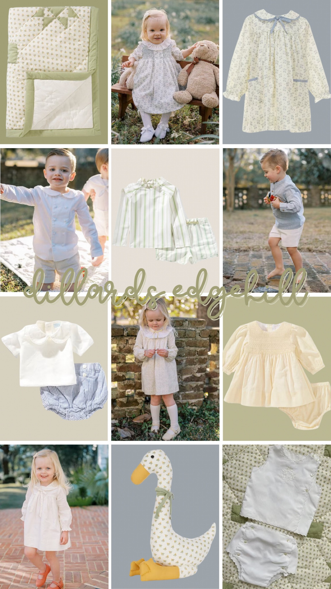 Dillards Edgehill Collection x Kristin Ellen Hockman 

#LTKKids #LTKBaby #LTKFamily