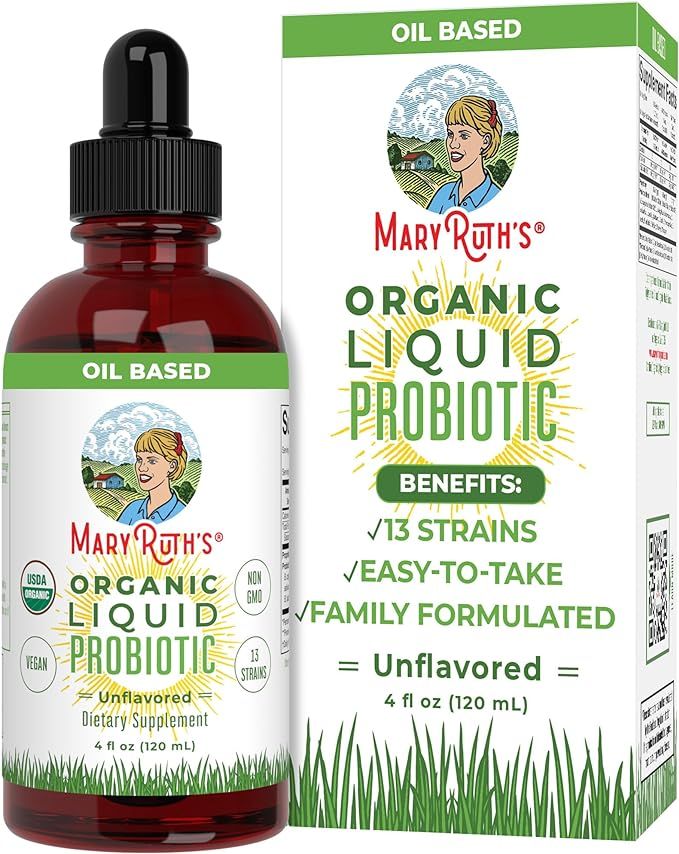 MaryRuth Organics USDA Organic Liquid Probiotic, Digestive Health, Gut Health, Probiotics for Wom... | Amazon (US)