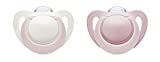 NUK Newborn Orthodontic Pacifiers, Girl, 0-2 Months, 2-Pack | Amazon (US)