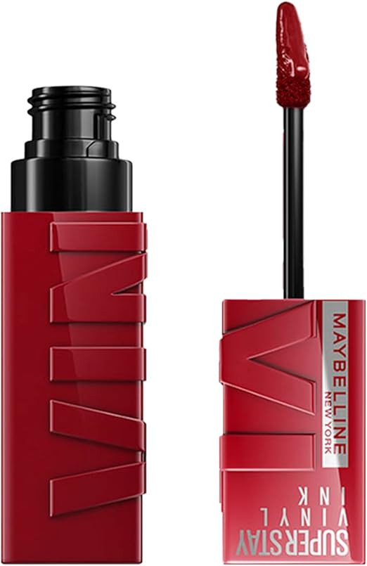 Maybelline SuperStay Vinyl Ink, Batom Líquido Longa Duração com Efeito Gloss, Brilho Instantâ... | Amazon (BR)