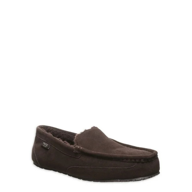 Pawz by Bearpaw Men's Caleb Genuine Suede Moccasin Slippers - Walmart.com | Walmart (US)