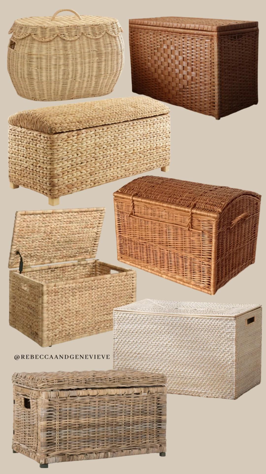 Wicker storage trunks

#LTKHome #LTKKids