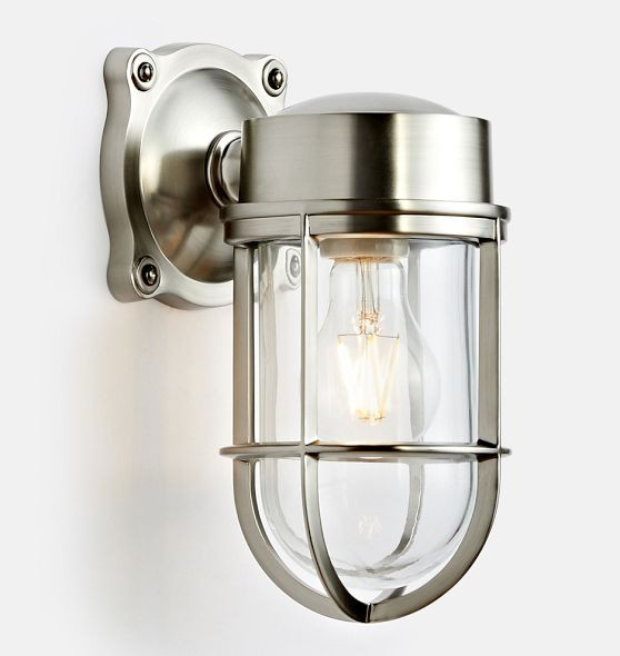 Tolson Caged Sconce | Rejuvenation