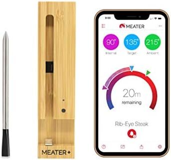 MEATER Plus | 165ft Long Range Smart Wireless Meat Thermometer with Bluetooth for The Oven, Grill... | Amazon (US)