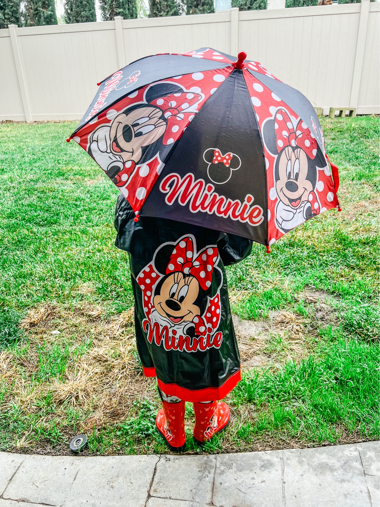 The cutest Minnie Mouse rain gear for your little ones! This set includes a matching umbrella and rain coat with rain boots.♥️ Perfect for rainy season, your Disney babies will love this!

#LTKkids #LTKfamily #LTKfindsunder50