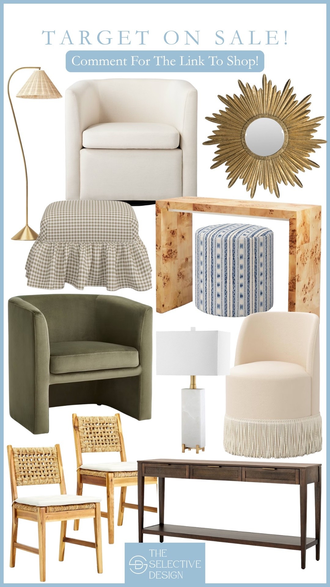 Target home decor on sale during Target circle week! These are great home decor deals at Target! 

Affordable home decor | classic home decor on sale | circle week deals | target home decor | target furniture | studio McGee at Target on sale

#LTKHome #LTKSaleAlert