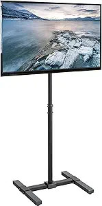 VIVO TV Floor Stand for 13 to 50 inch Flat Panel LED LCD Plasma Screens, Portable Display Height ... | Amazon (US)
